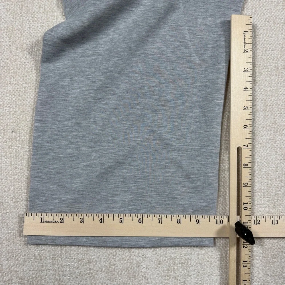 YoungLA 8001 Heather Gray Wide Leg Sweatpants Mens Medium Gothic Logo NWT